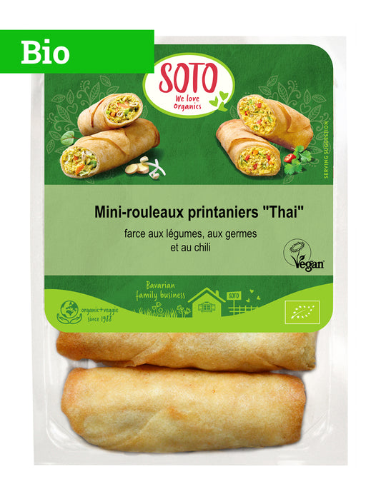 Mini-rouleaux printaniers Thai | 200g | Bio