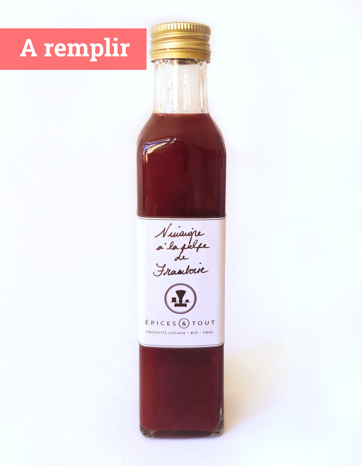 Vinaigre à la pulpe de Framboise | 250ml