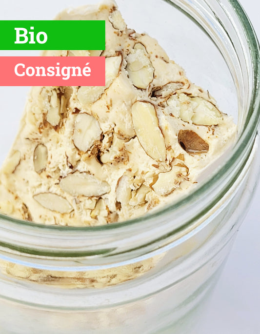 Nougat Blanc au Miel  | 85g | Bio